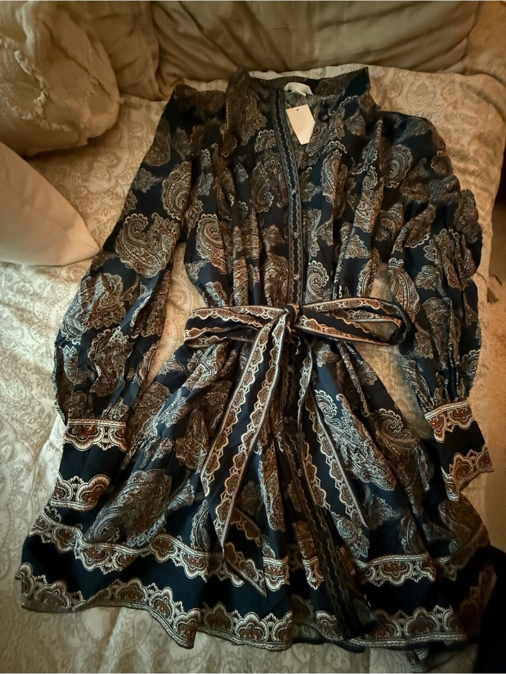 BNWT H&M longsleeve tie waist dress sold out!